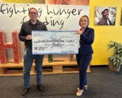 Trustco Bank donation to Second Harvest Food Bank in Florida as part of Month of Thanks