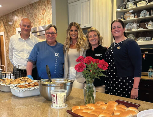 Trustco Bank volunteers at the Upstate NY Ronald McDonald House Charities