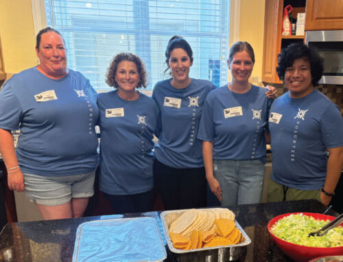 Trustco Bank Florida volunteers at the Ronald McDonald House Charities