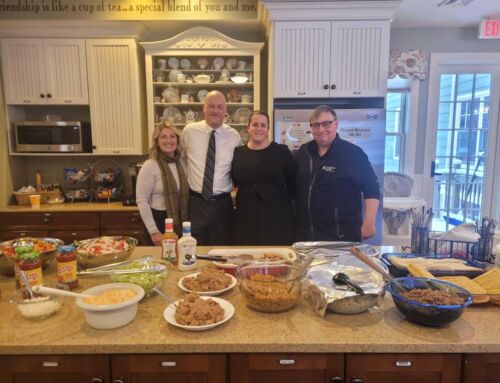 Trustco Bank volunteers at the Upstate NY Ronald McDonald House Charities