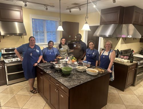 Trustco Bank volunteers at the Ronald McDonald House Charities of Central Florida