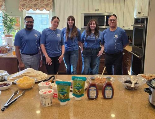 Trustco Bank volunteers at the Ronald McDonald House Charities of the Capital Region